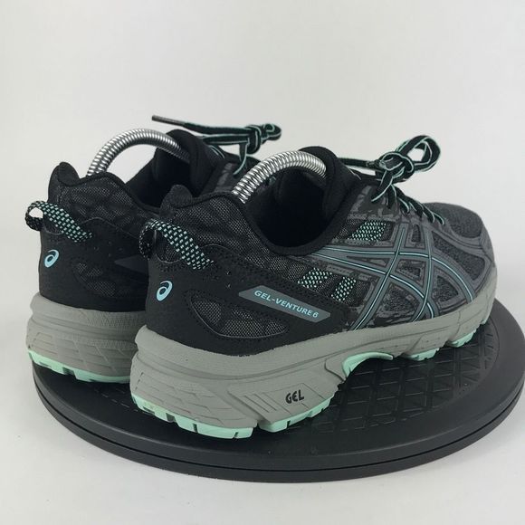 Asics Gel-Venture 6 Gray/Blue Athletic Running Shoes 1012A504 Women’s Size 10 - Picture 5 of 12